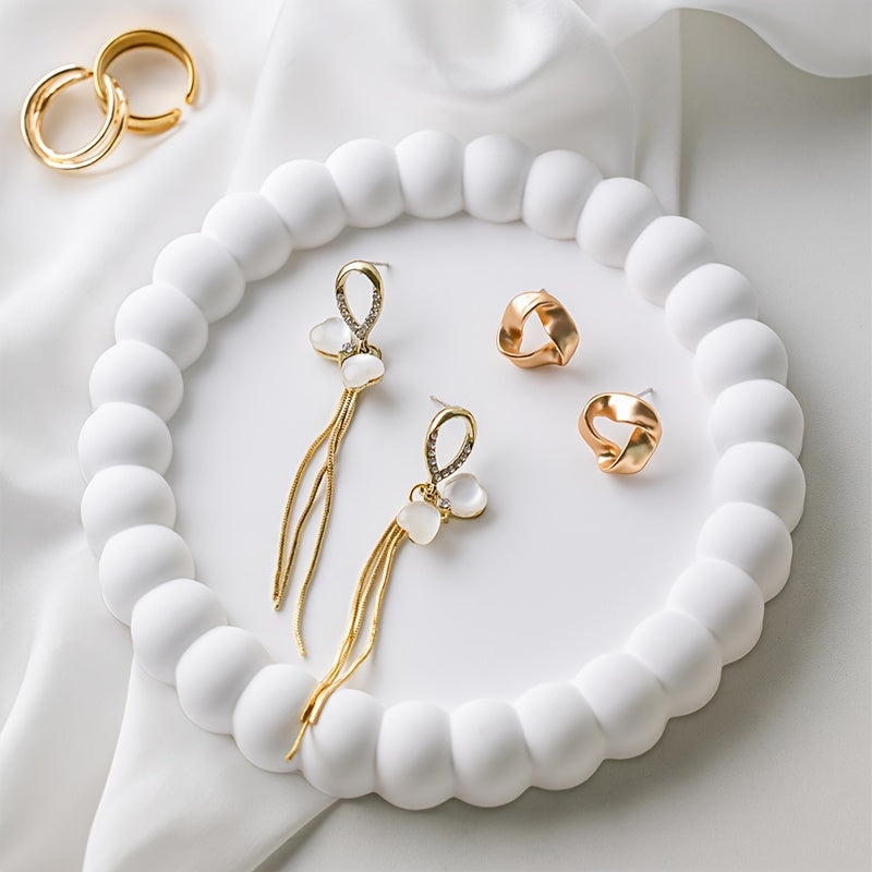 Luxury Jewelry Tray Organizer Box