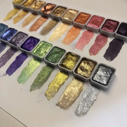 Vibrant Colorful Glitter Nail Polish