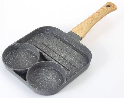 3 Compartment Food Steamer Cooker