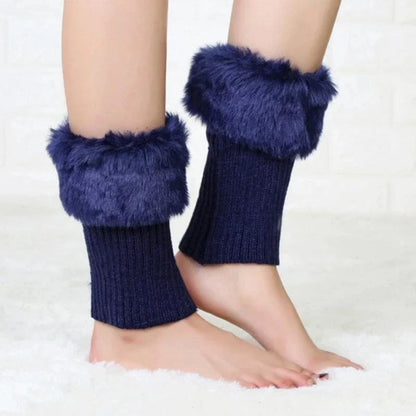 Cozy FurryLegs - Soft, Warm and Stylish Winter Leg Warmers