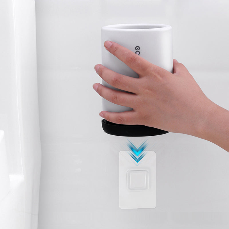 Soft Grip Toilet Brush with Storage Holder