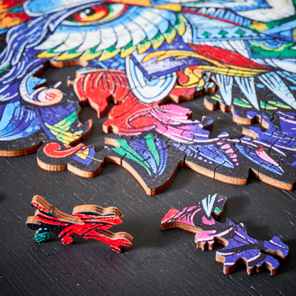 High Quality Wooden Jigsaw Puzzle Set