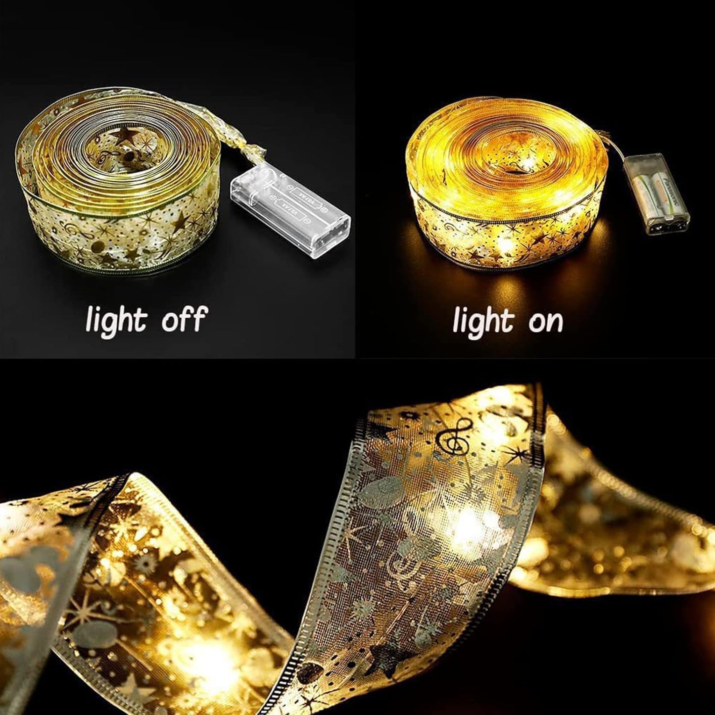 Festive Holiday String Lamp