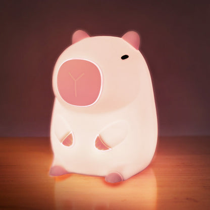 Soft Glow Animal Nightlight Adjustable Silicone Lamp