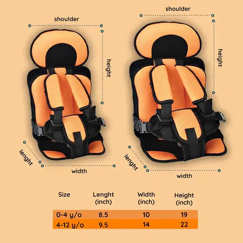 Compact Folding Kids Car Booster Seat