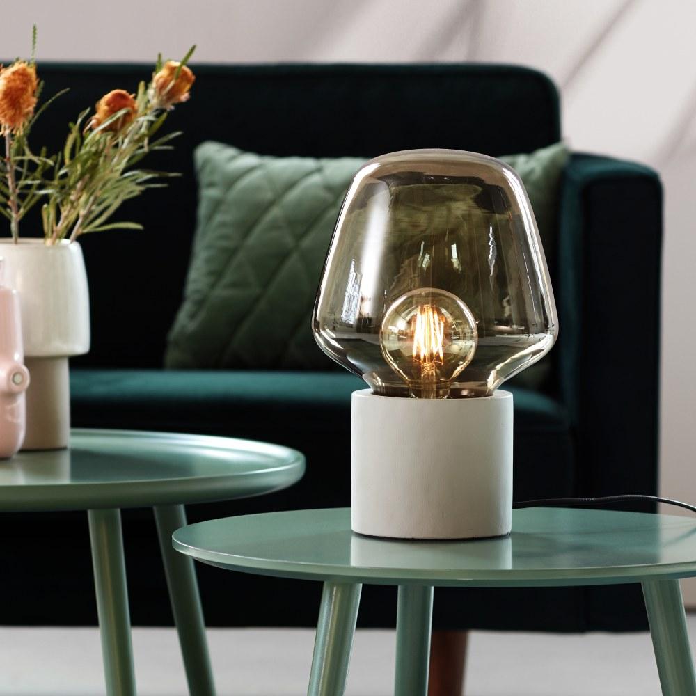 Stylish Mini Cement Table Lamp - Befez