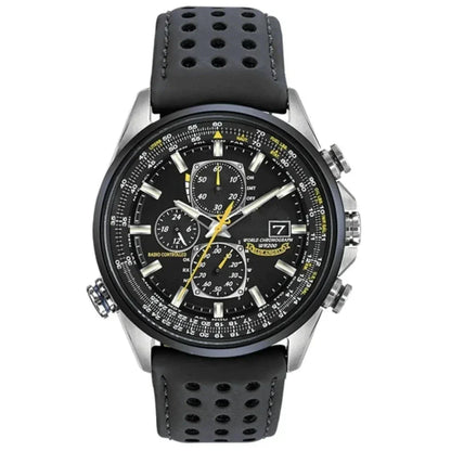 Classic Chronograph Leather Watch