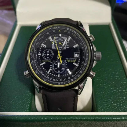 Classic Luxury Chronograph Watch