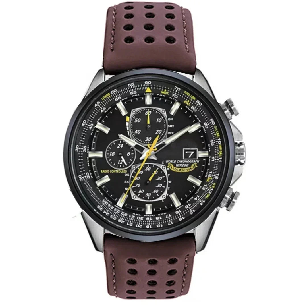 Classic Chronograph Leather Watch - Befez