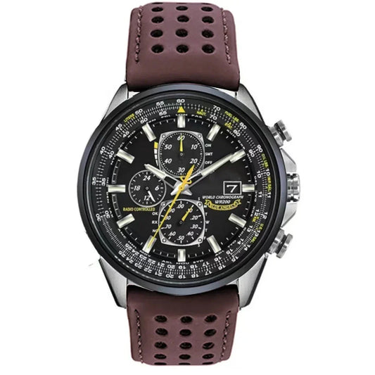 Classic Chronograph Leather Watch - Befez