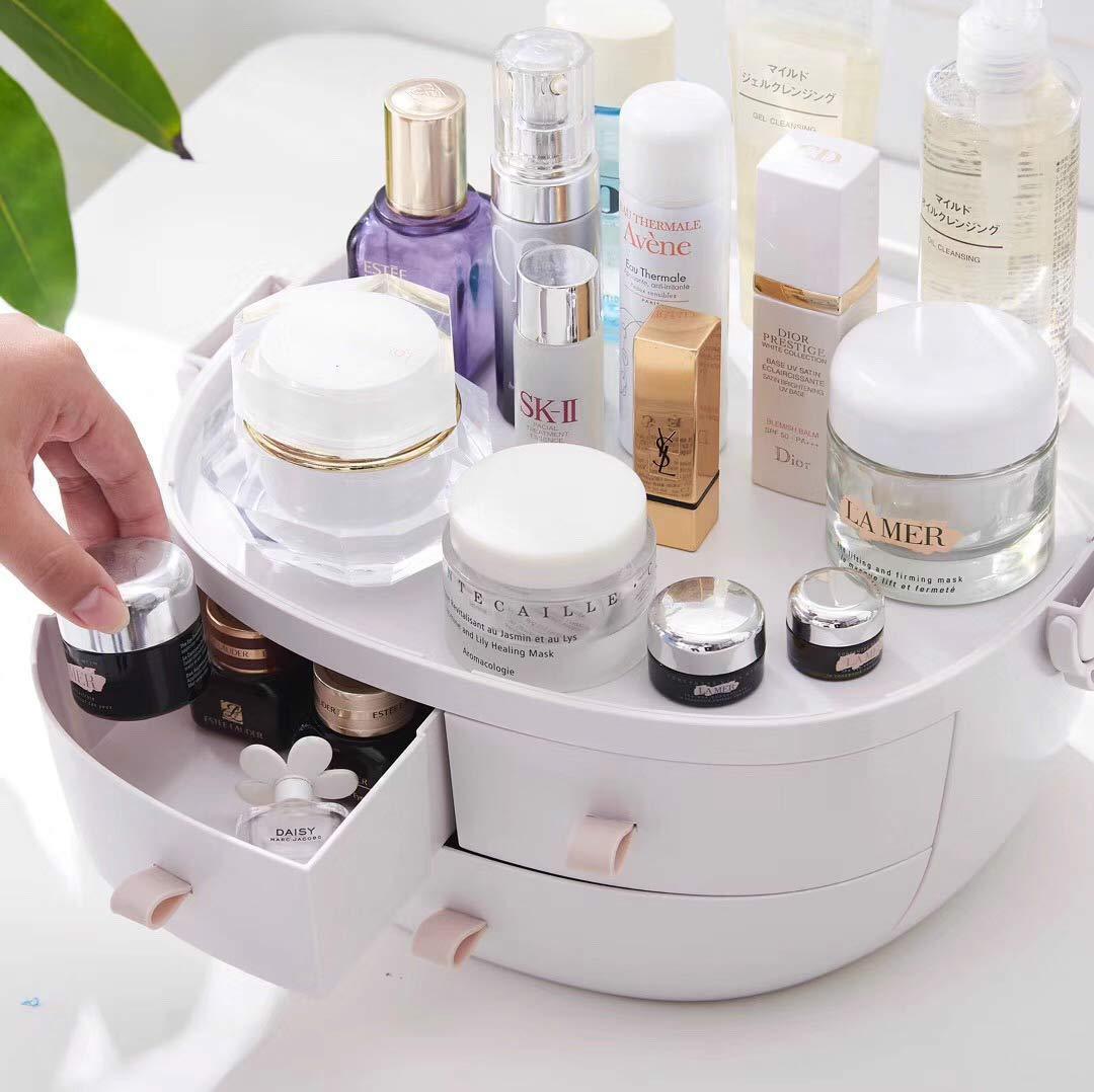 Portable Compact Makeup Storage Case