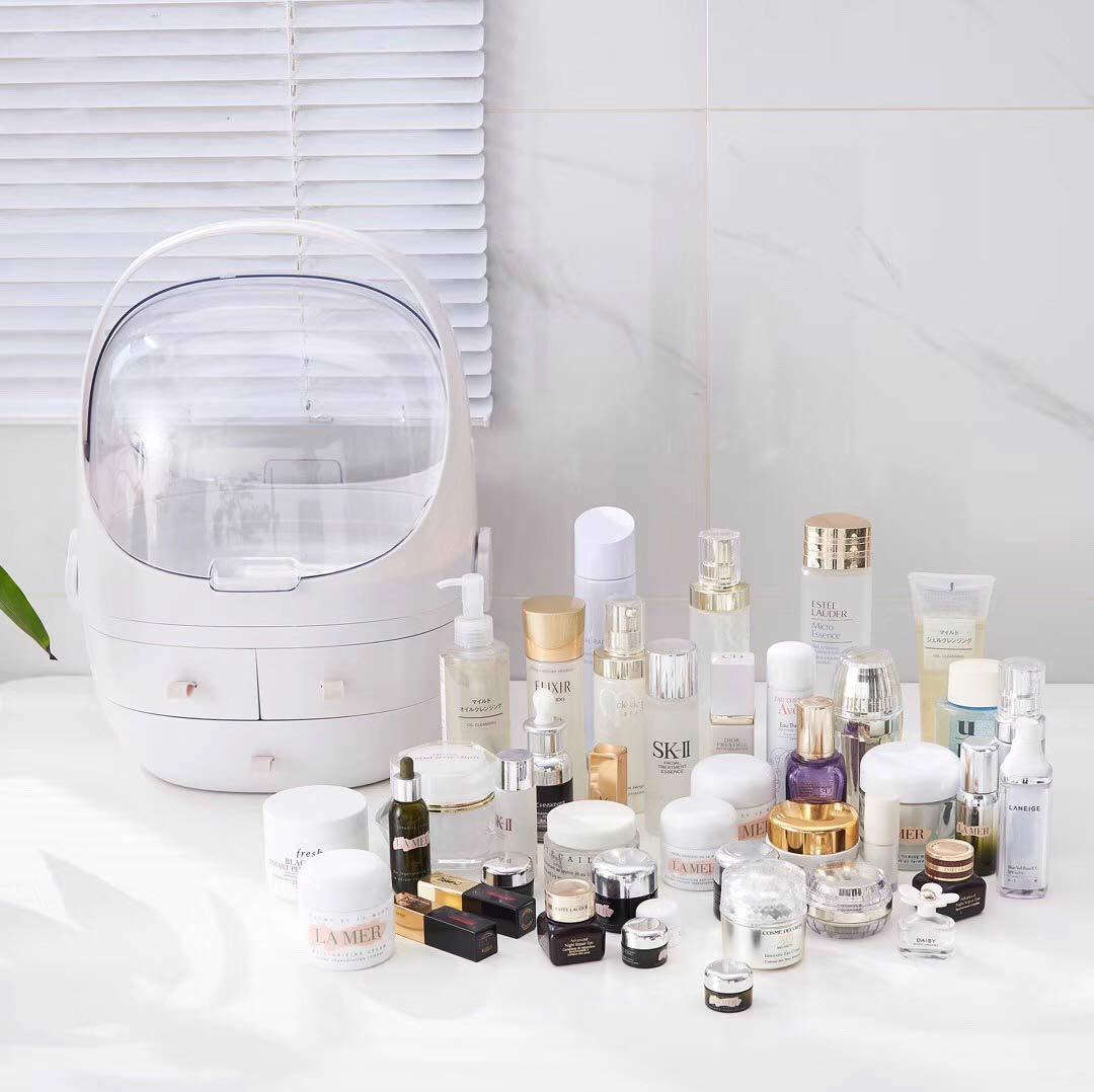 Portable Compact Makeup Storage Case