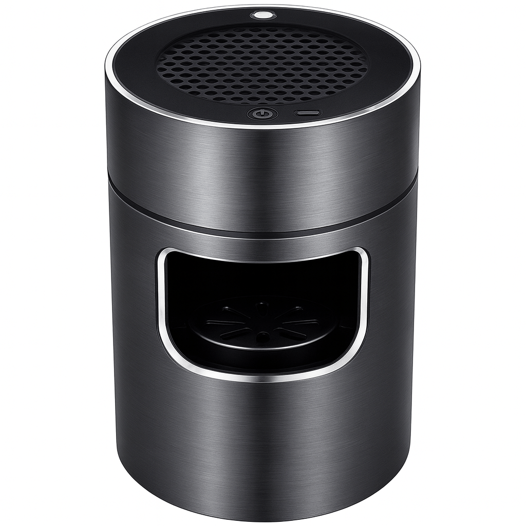 Compact Electronic Odorless Ashtray with HEPA Filter