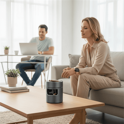 Compact Electronic Odorless Ashtray with HEPA Filter