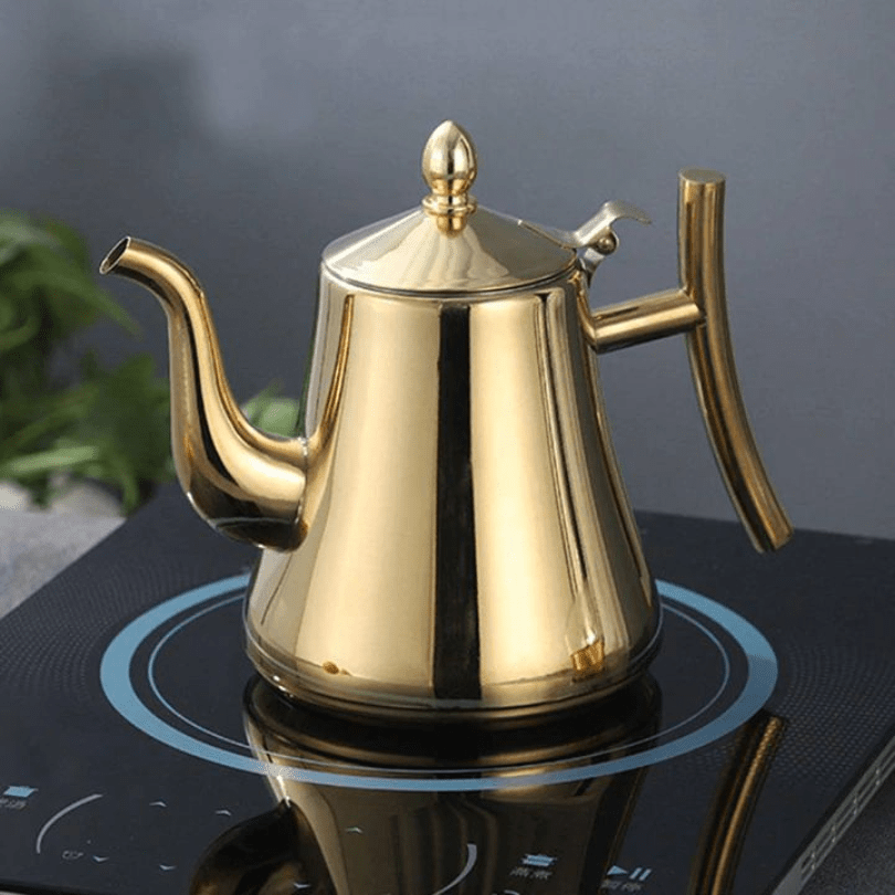 Premium Electric Kettle with Filter, Stainless Steel Teapot - Befez
