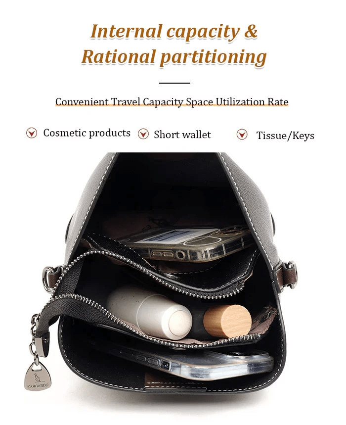 Luxury Leather Tote Bag Chic Style