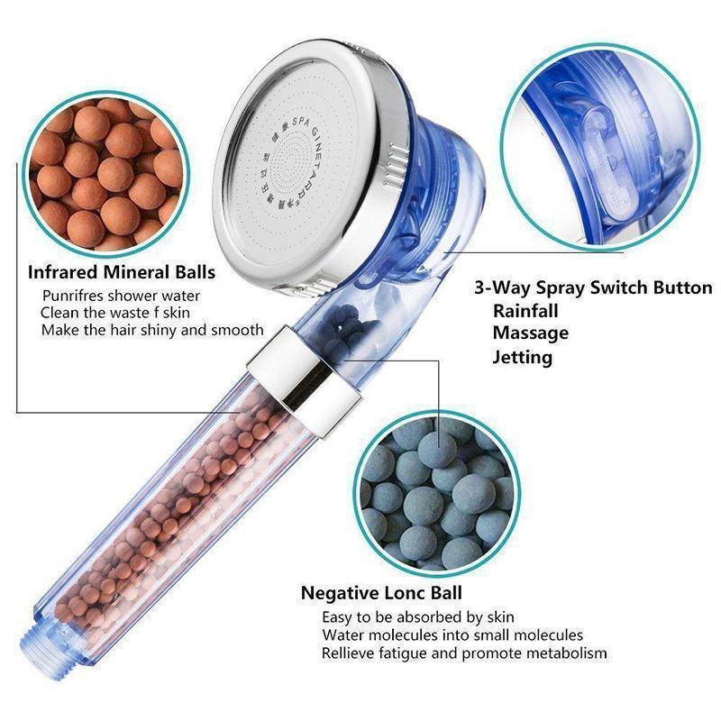 Befez | 3 Setting Ionic Shower Head