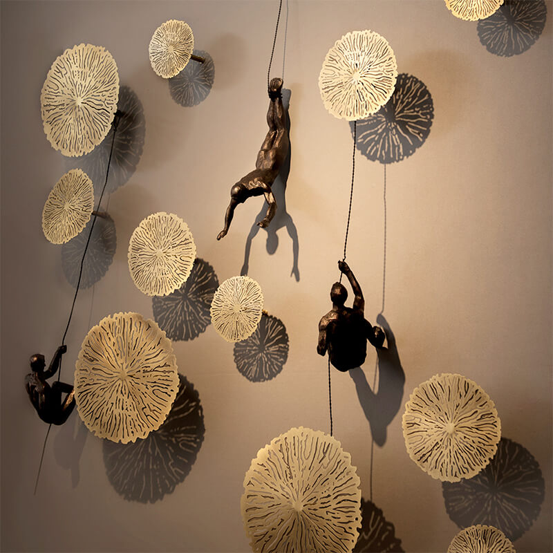 Strong Metal Wall Art Decoration