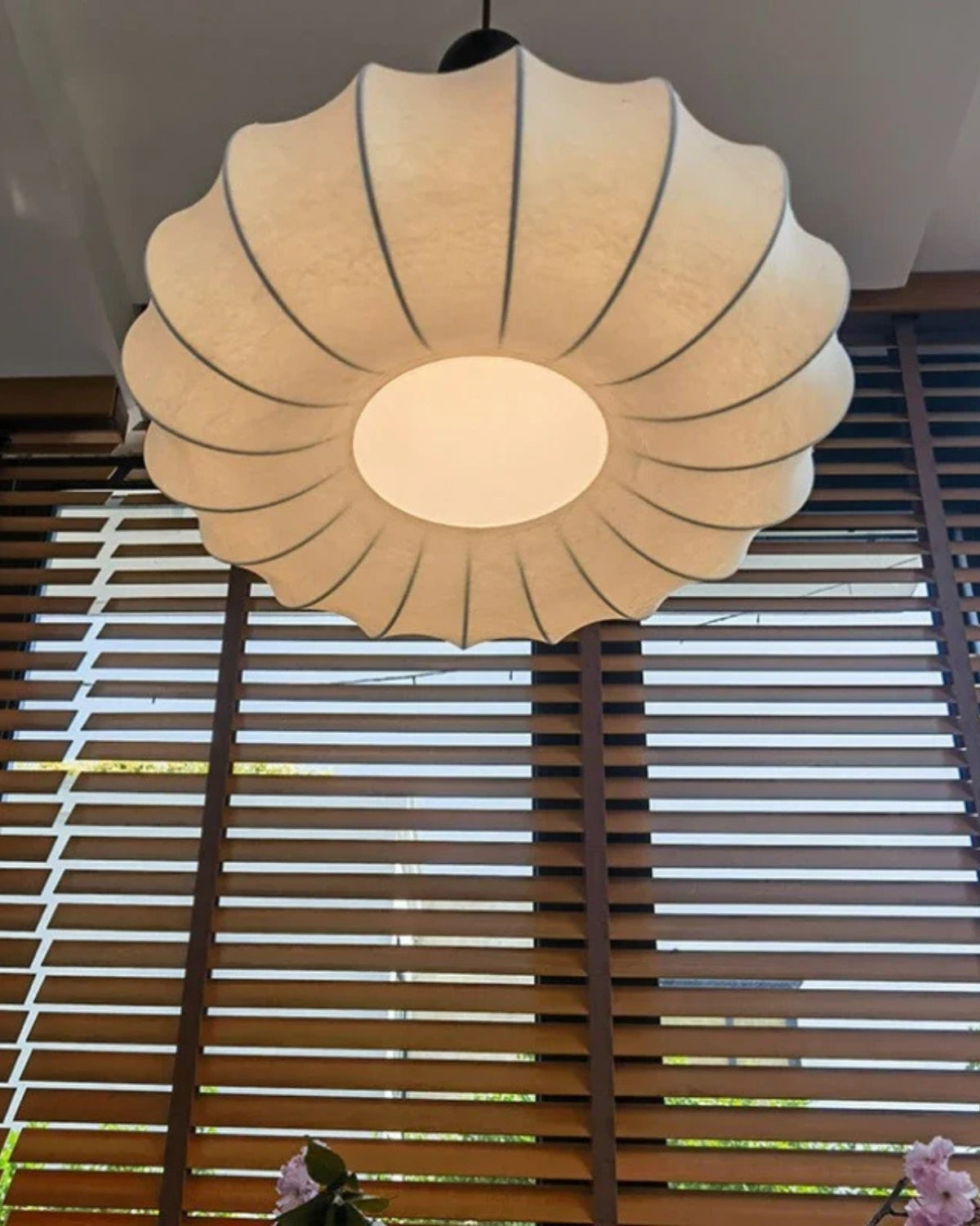 Luxurious Fabric Table Lamp with Cozy Glow