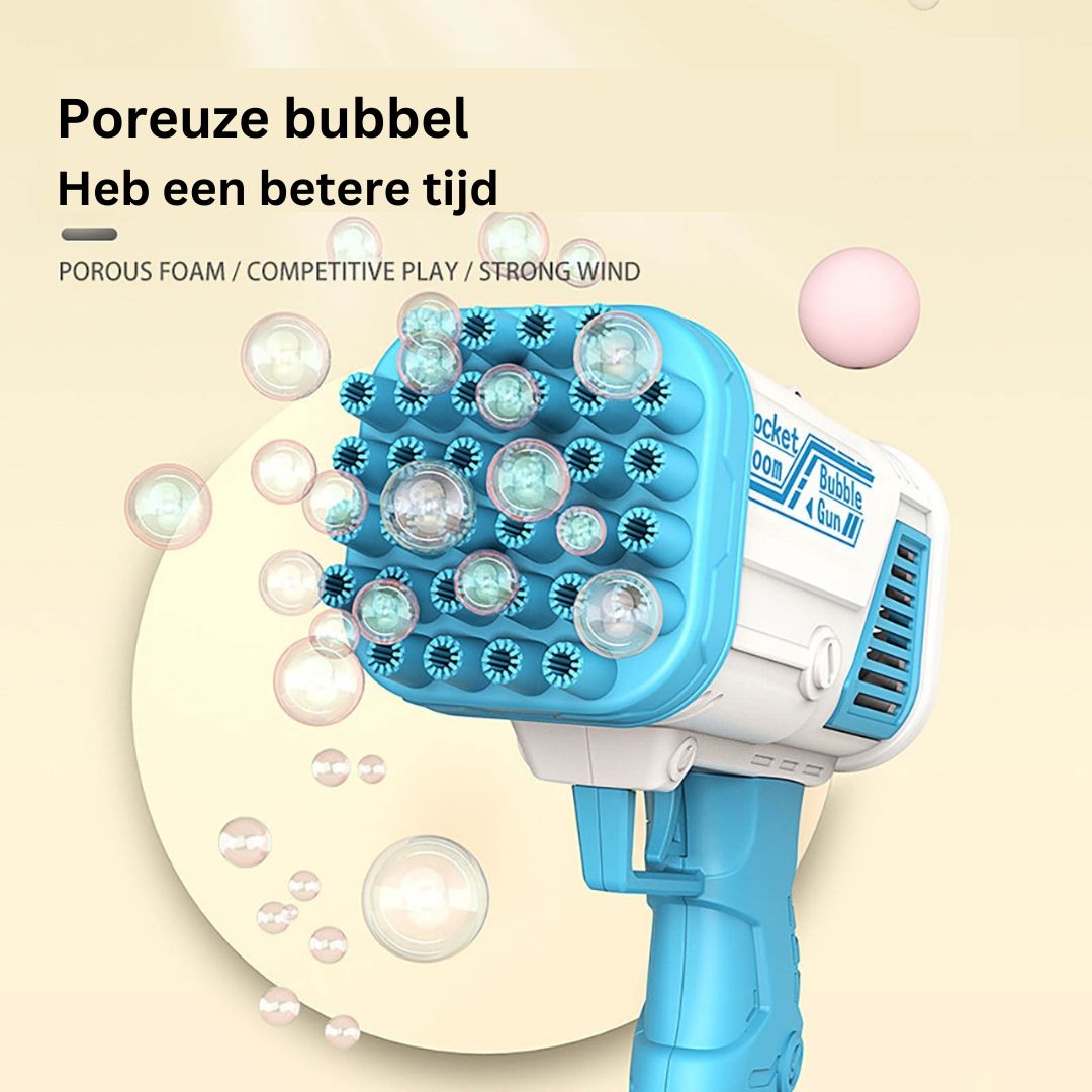 Manual Bubble Shooter Toy for Kids and Adults