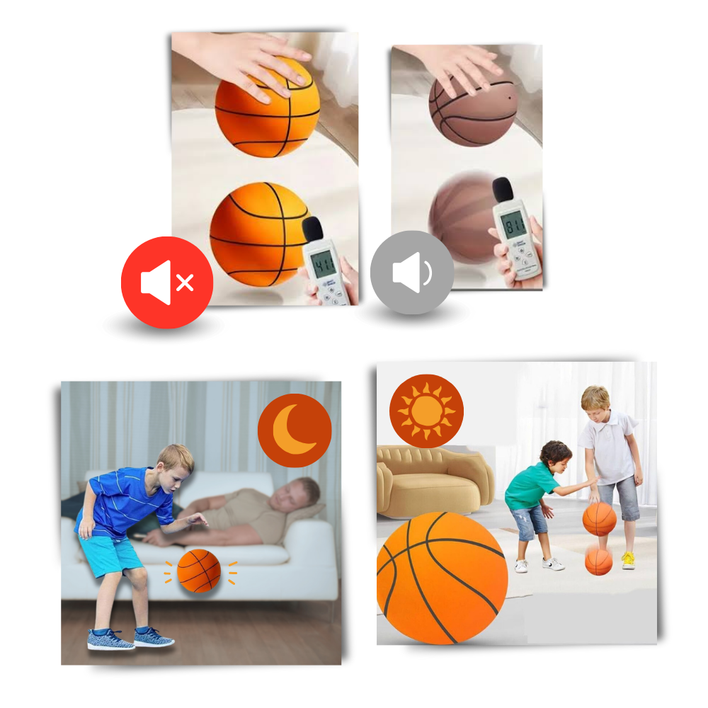 Quiet Indoor Basketball Hoop Ball