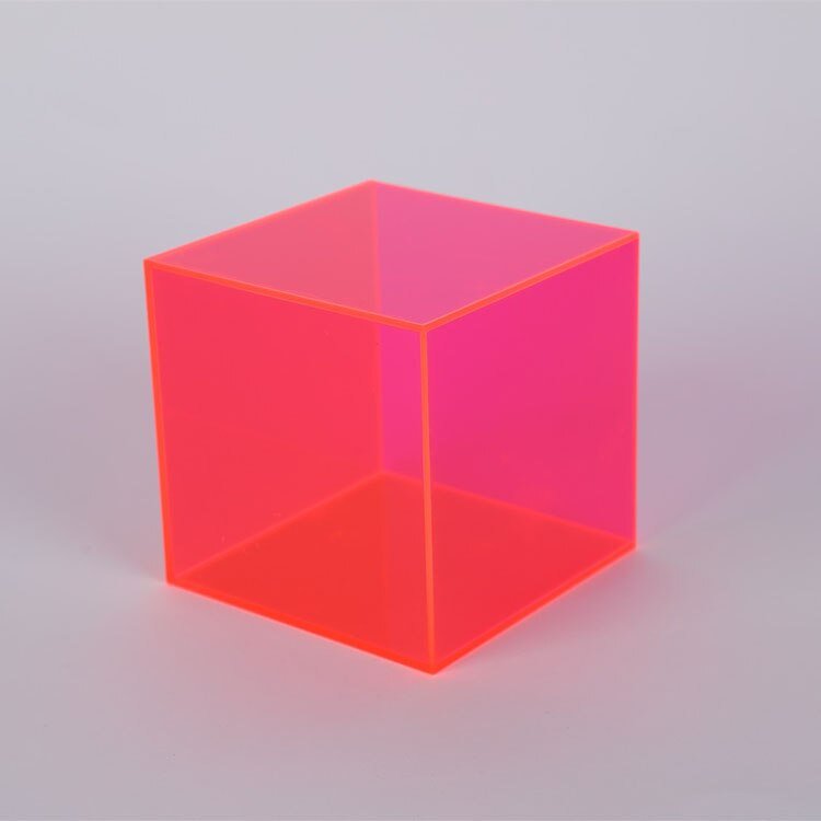 Vibrant Plastic Display Container Box