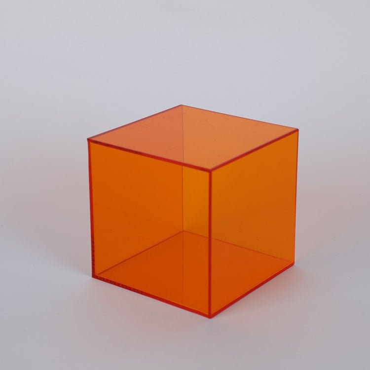 Vibrant Plastic Display Container Box