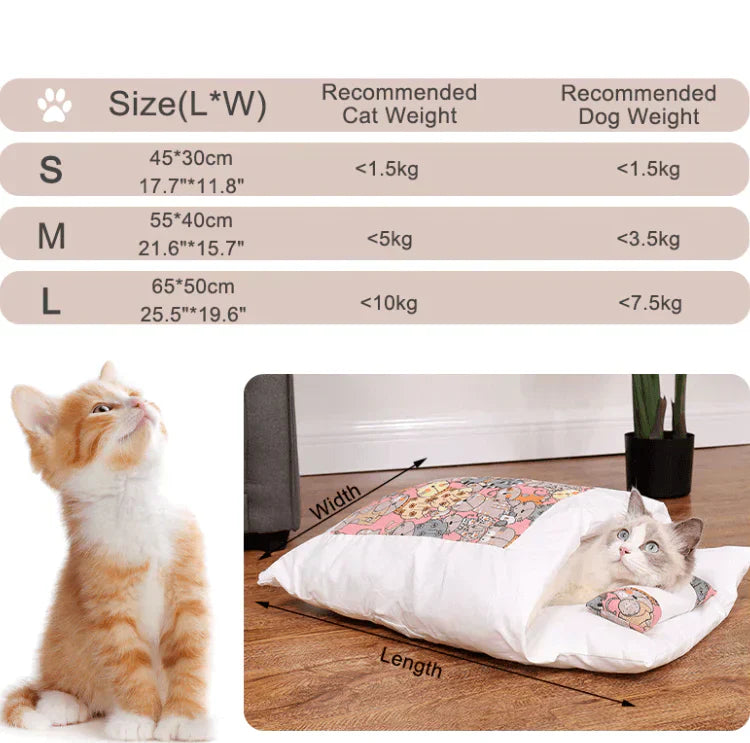 Cozy Kitty Bedding Bag