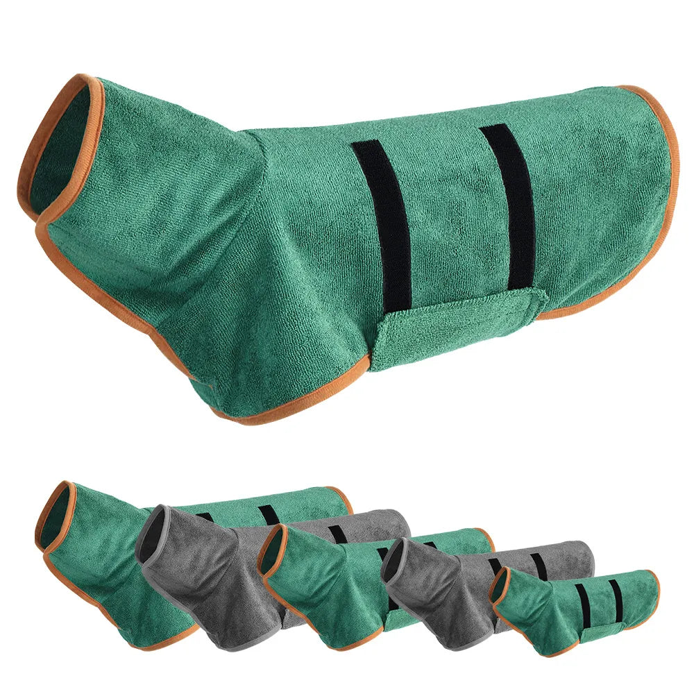 Cozy Pet Towel Robe