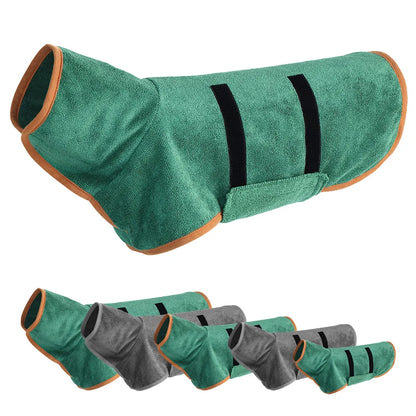 Cozy Pet Towel Robe