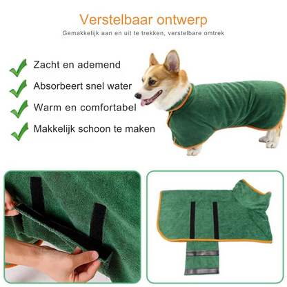 Cozy Pet Towel Robe
