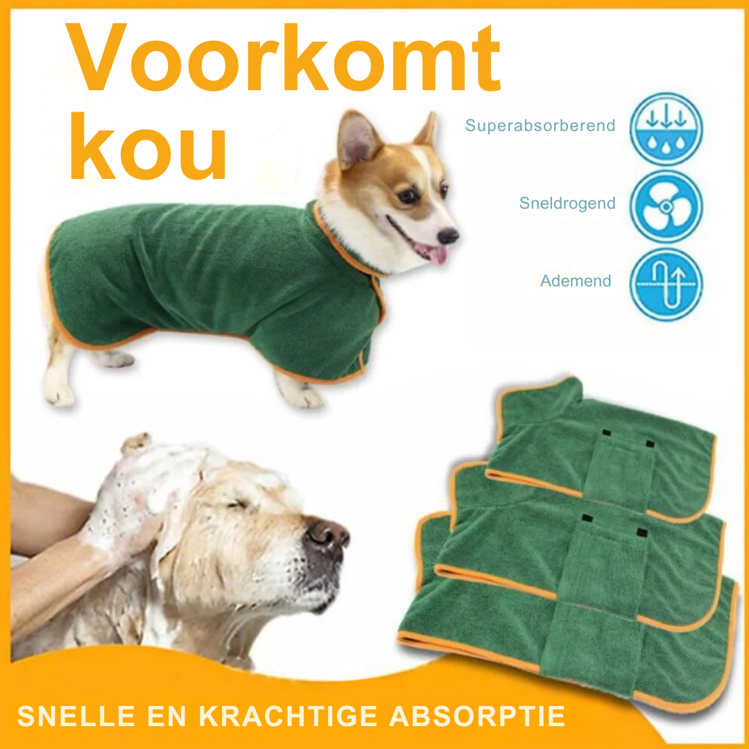 Cozy Pet Towel Robe