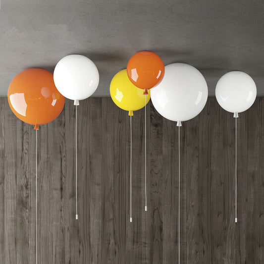 Slim Contemporary LED Globe Ceiling Light - Befez