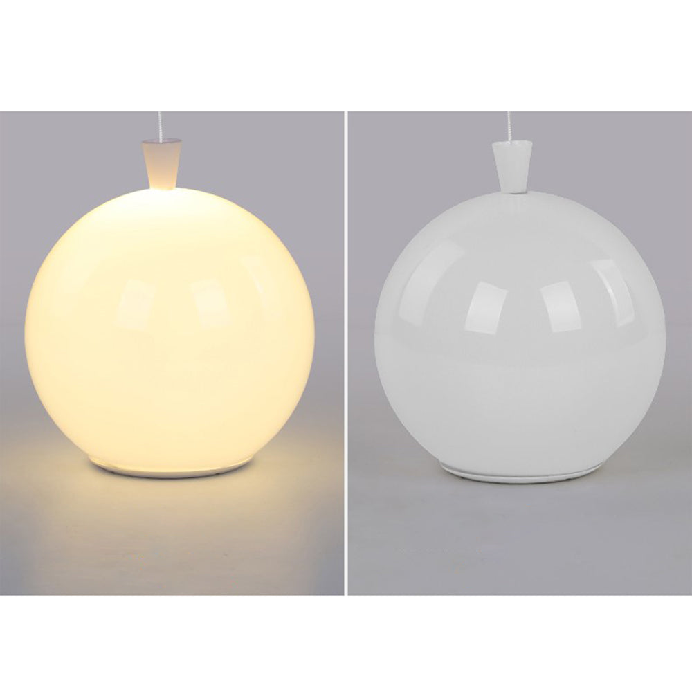 Slim Contemporary LED Globe Ceiling Light