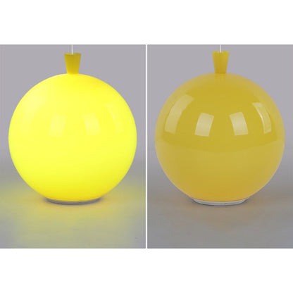 Slim Contemporary LED Globe Ceiling Light