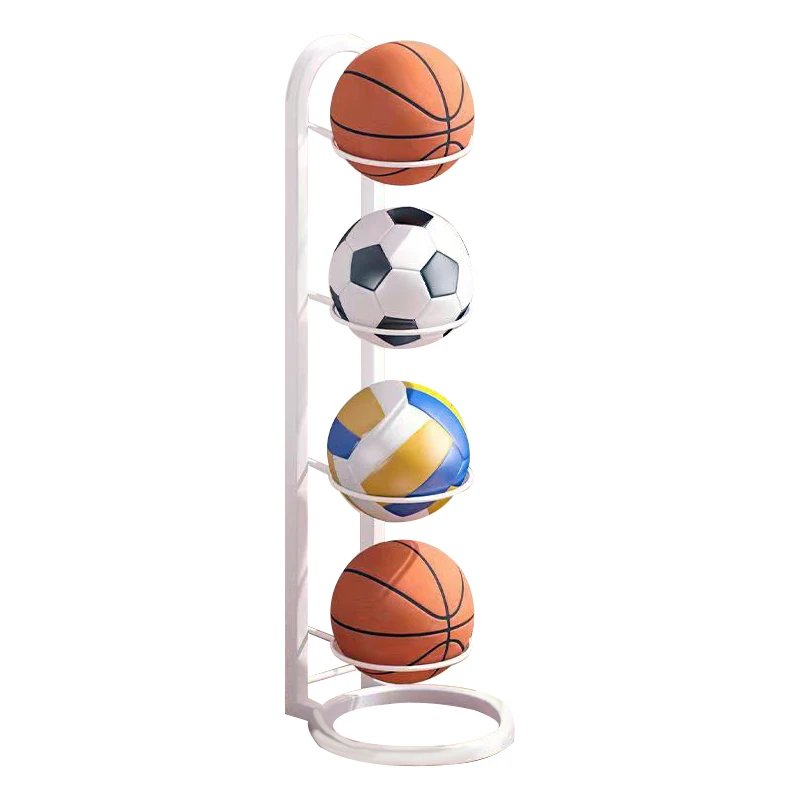 Space Saving Sports Ball Organizer Rack