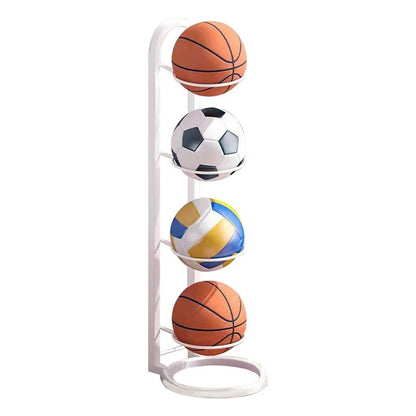 Space Saving Sports Ball Organizer Rack