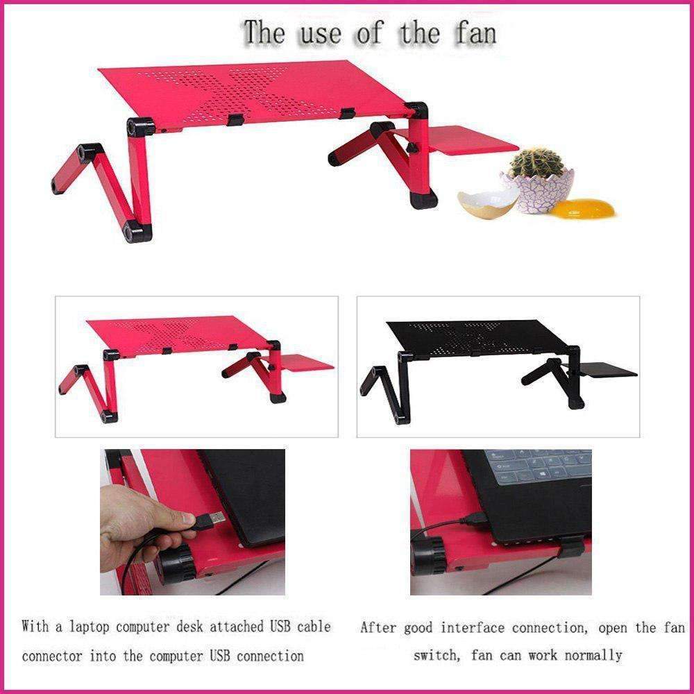 Compact Portable 360 Degree Folding Laptop Table