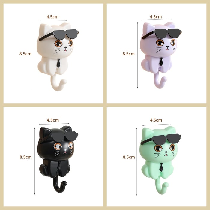 Fun Cat Wall Hook