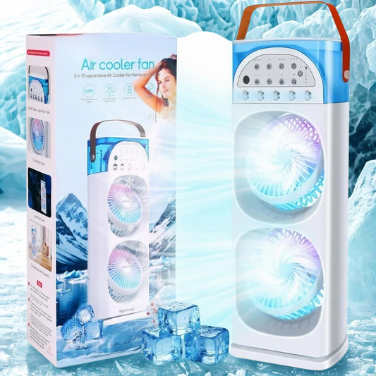 Compact Personal AC with Humidifier and Night Light - Befez