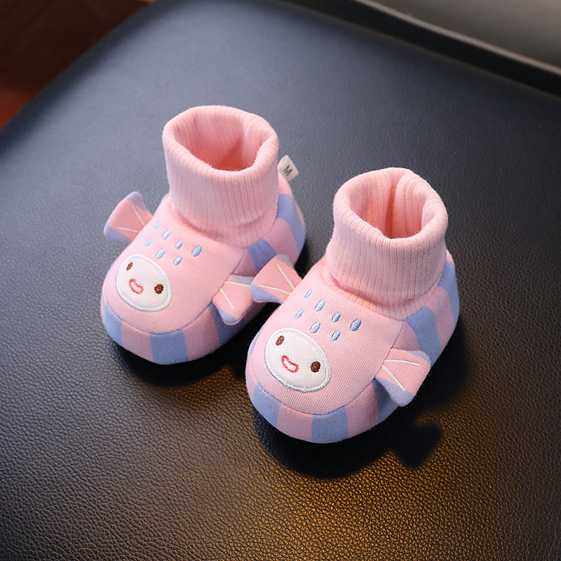 Soft Baby Bootie Socks - Warm & Grip Sole
