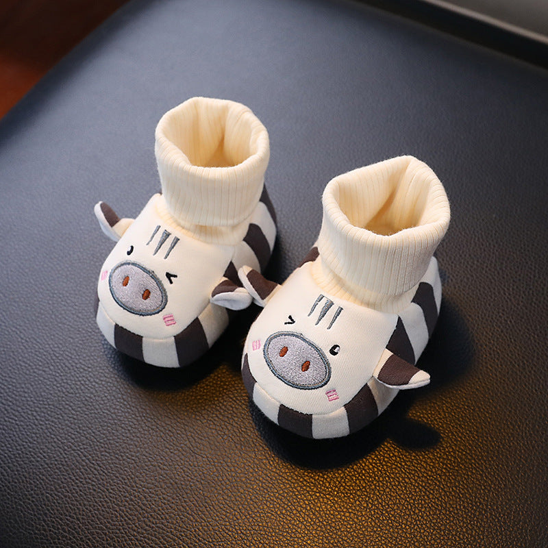 Soft Baby Bootie Socks - Warm & Grip Sole