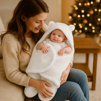 Adorable Bear Baby Blanket and Pajama Set - Befez