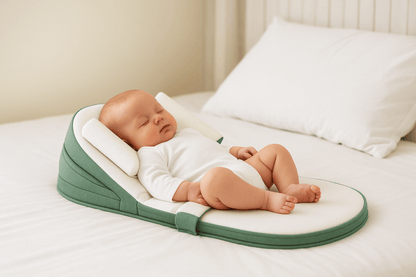 Comfortable Baby Pillow for Side Sleeping Newborn Support