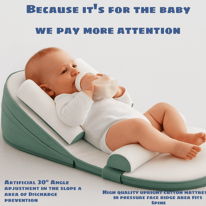 Comfortable Baby Pillow for Side Sleeping Newborn Support