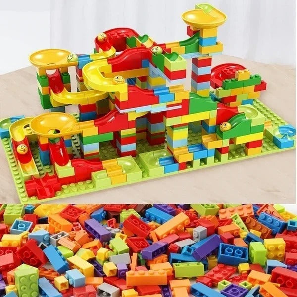 Fun Marble Coaster Building Blocks Set