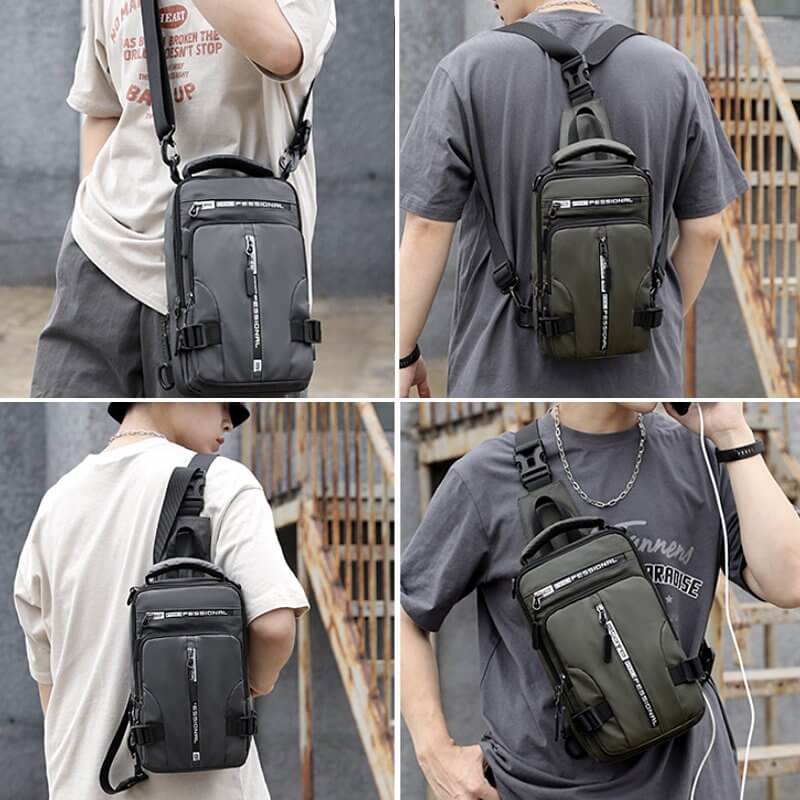 Waterproof City Crossbody Travel Bag
