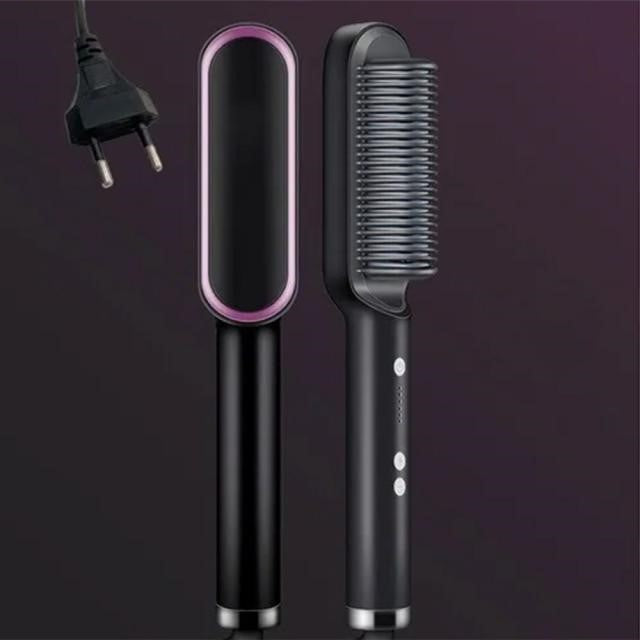 Premium Ceramic Hair Straightening Brush