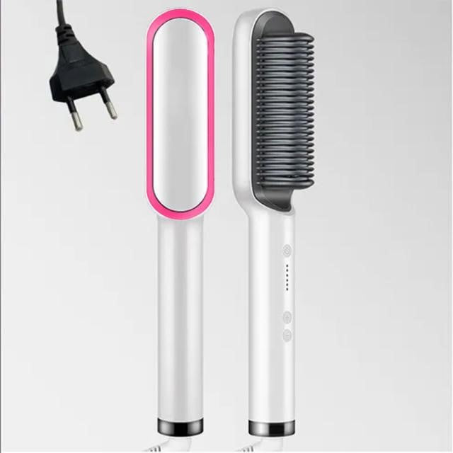 Premium Ceramic Hair Straightening Brush