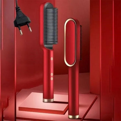 Premium Ceramic Hair Straightening Brush